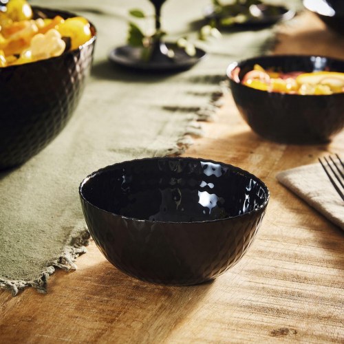 Luminarc Pampille Noir snackskål - sort, 24 stk.