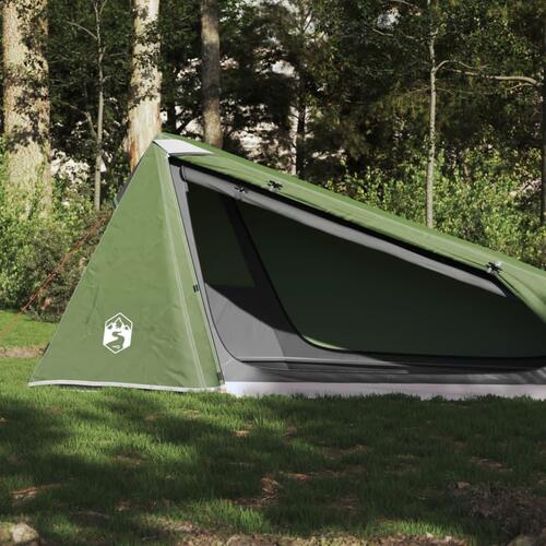 1-personers campingtelt vandafvisende grøn