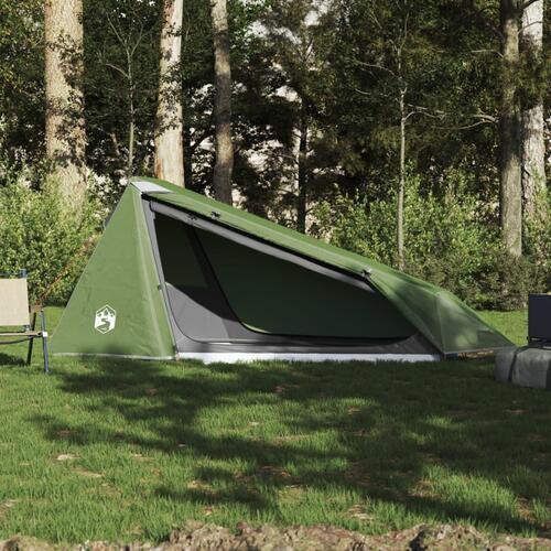 1-personers campingtelt vandafvisende grøn