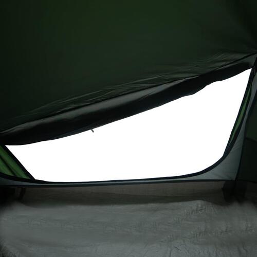1-personers campingtelt vandafvisende grøn