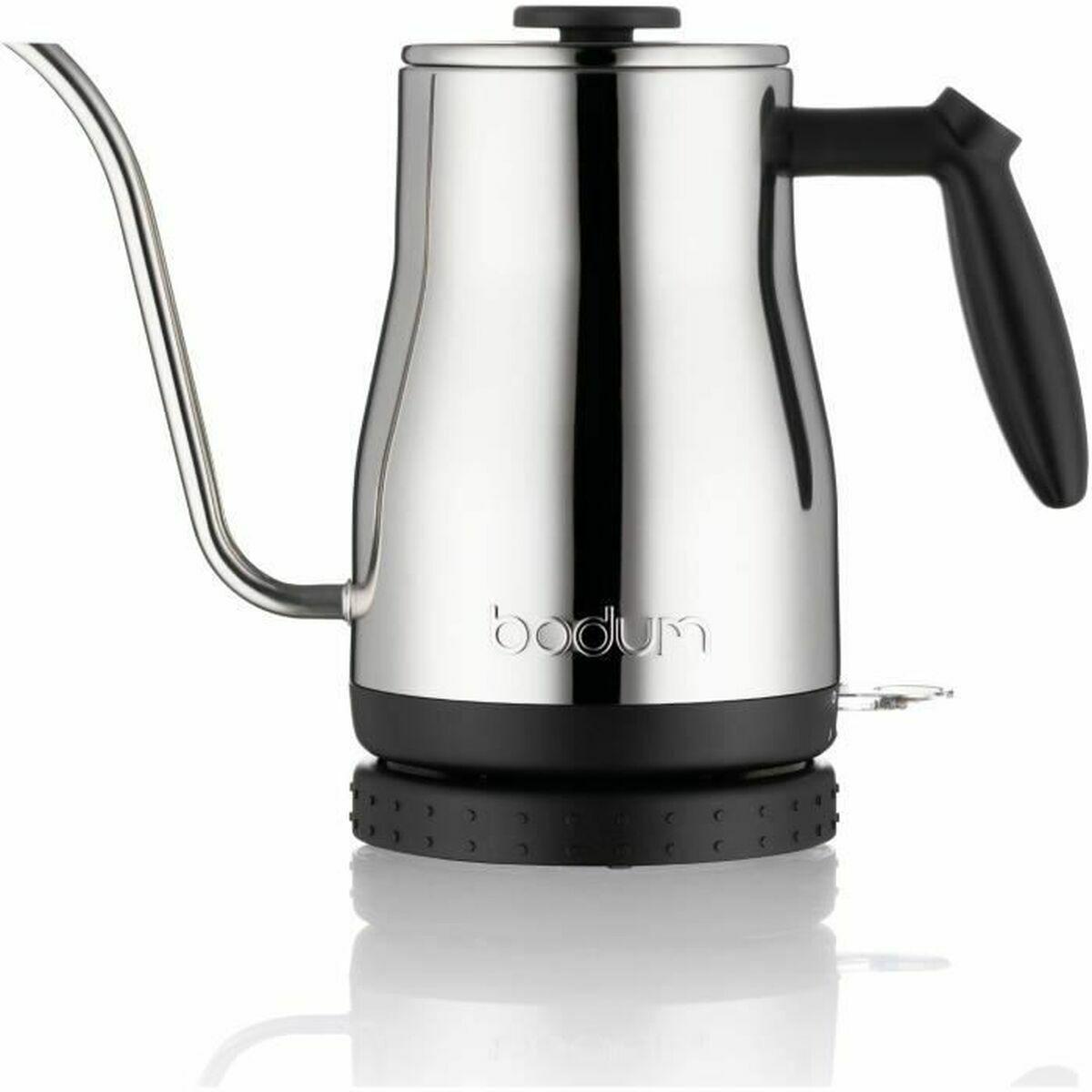 Kedel Bodum 1 L Sølvfarvet Stål Rustfrit stål 1200 W 1 L