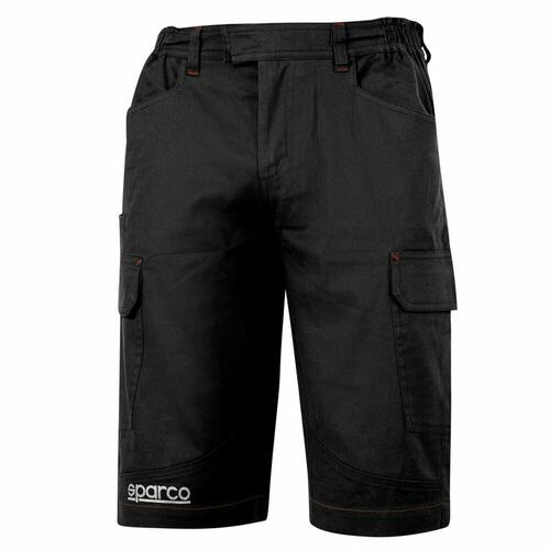 Shorts Sparco S02410NR3L Sort Elastik
