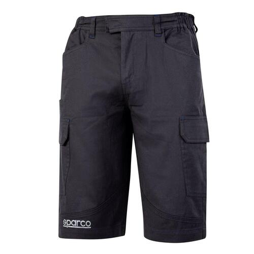 Shorts Sparco S02410NR3L Sort Elastik