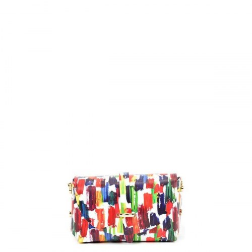 Sofia Cardoni skuldertaske til damer, multifarvet, 15 × 12 × 8 cm