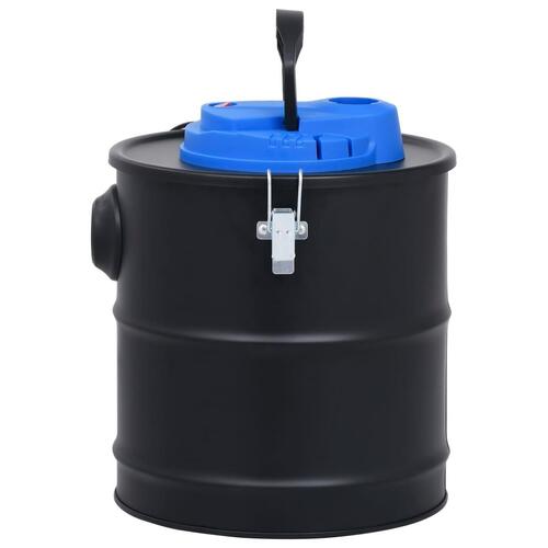 Askestøvsuger med HEPA-filter 1200 W 20 l stål