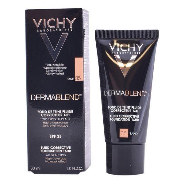 Flydende Makeup Foundation Dermablend Vichy Spf 35 30 ml 35 - sand 30 ml