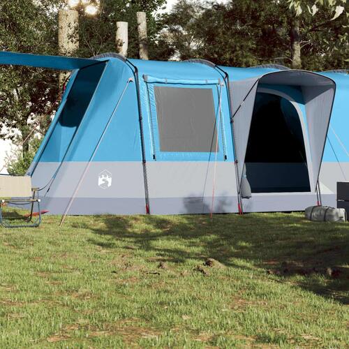 4-personers campingtelt vandafvisende blå