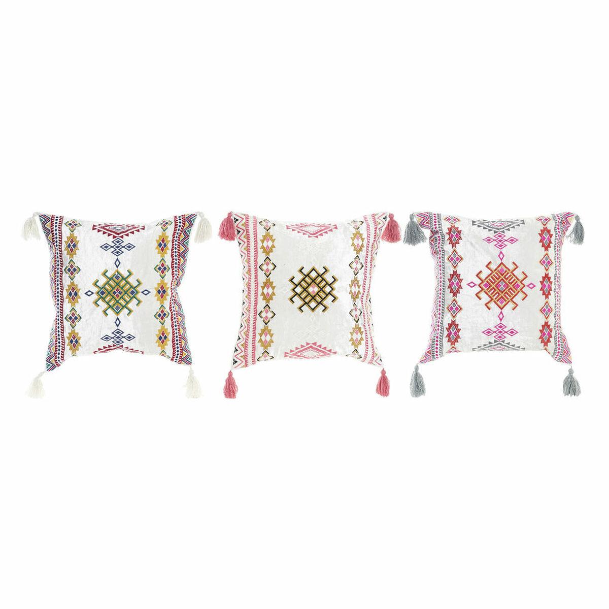 Pude 8424001817528 Multifarvet Araber 40 X 10 X 40 Cm Frynse 3 Dele