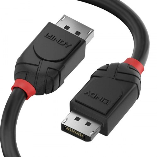 LINDY DisplayPort-kabel 36490 - Sort