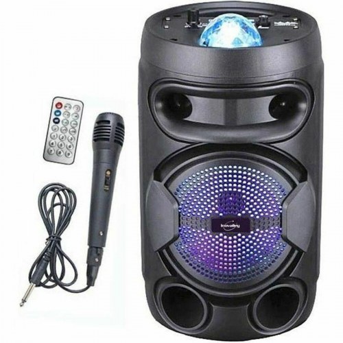 Inovalley KA02 BOWL Bluetooth-højttaler 400 W - karaoke med LED-lyseffekt