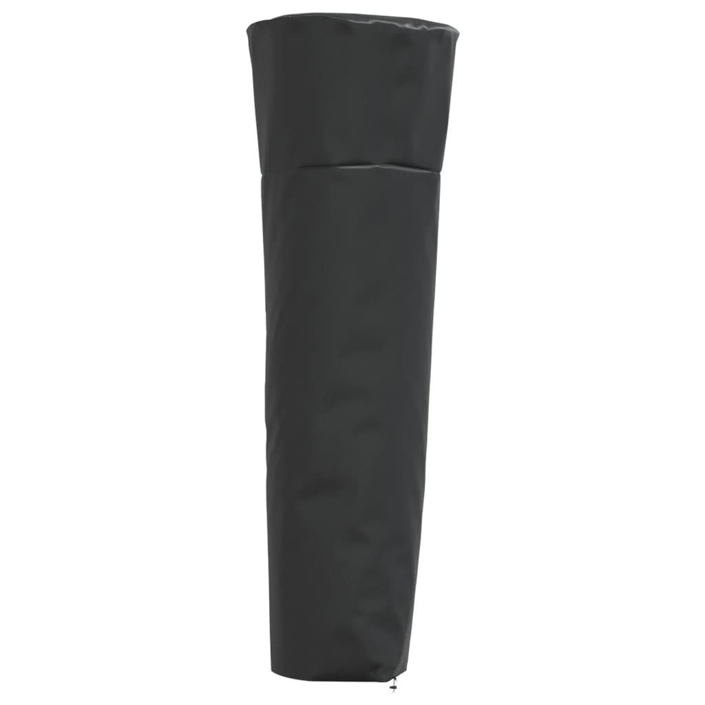 Overtræk til terrassevarmer 86x47x241 cm 420D Oxfordstof sort