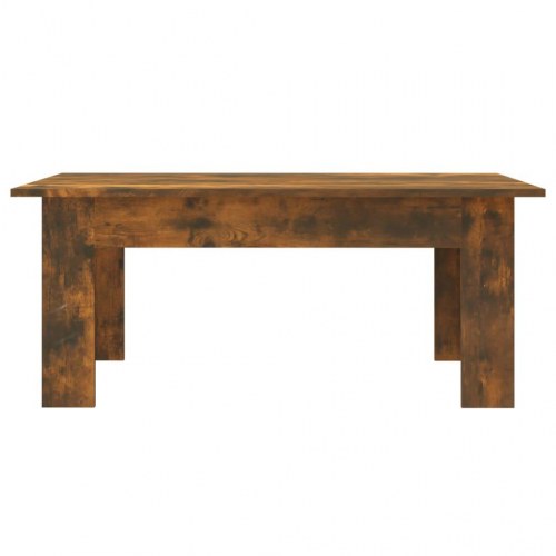 Sofabord 100 x 60 x 42 cm - røget egetræ