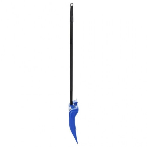 Sneskovl 147 cm metal blå
