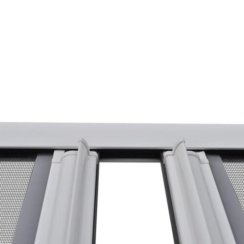 Skydedørs-insektnet til dobbeltdøre 215 x 215 cm