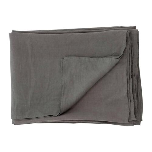 Venture Home sengetæppe Milo 260x260 cm polyester grå