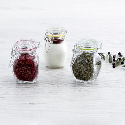Select glasbeholdere 10 cl - 12 stk, gennemsigtige
