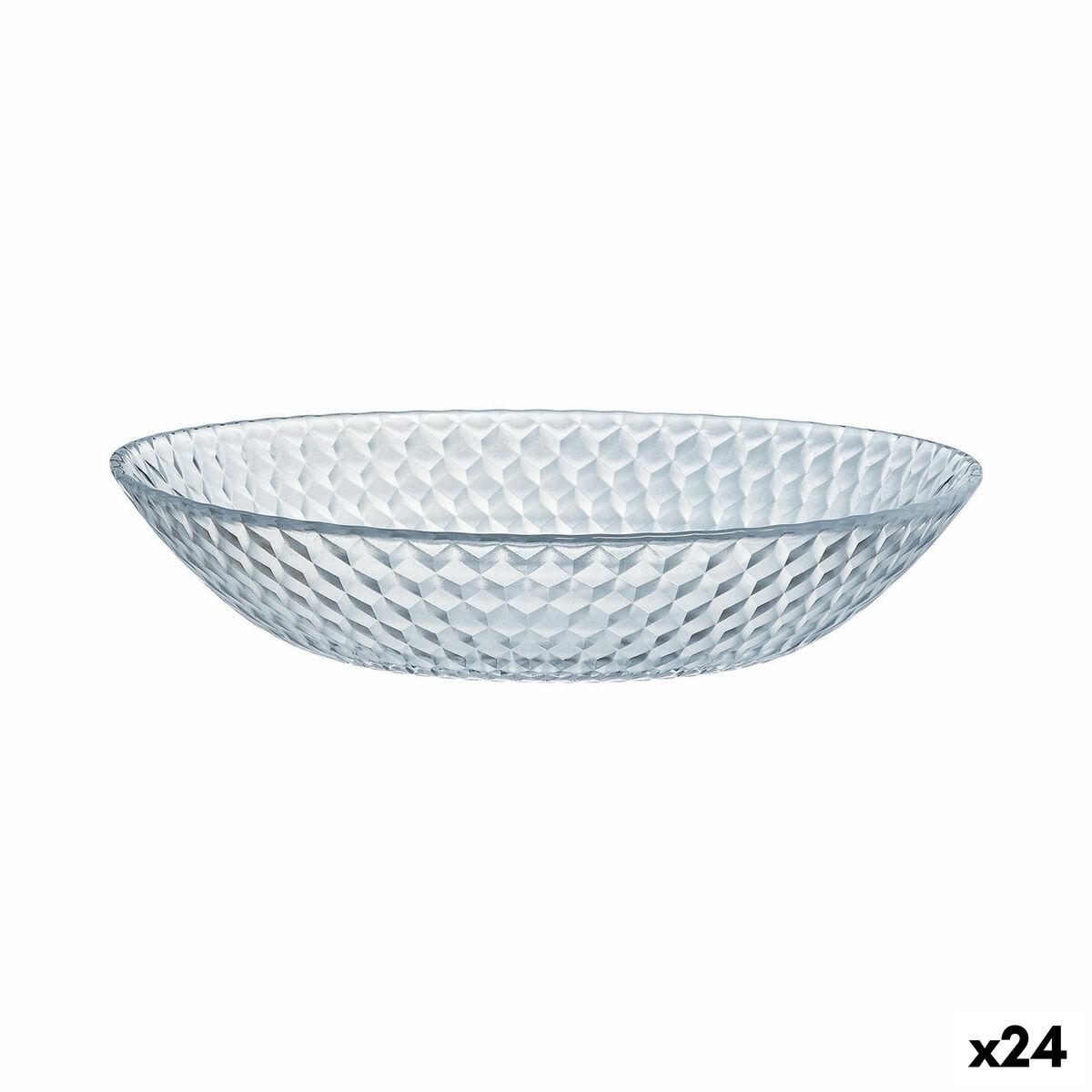 Luminarc Pampille dyb tallerken, klar glas, 20 cm - 24 stk.