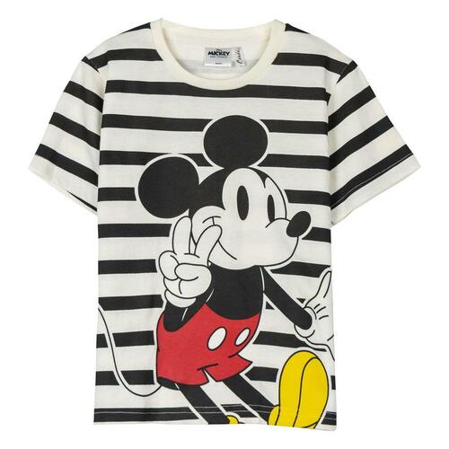 Børne Kortærmet T-shirt Mickey Mouse Multifarvet 2 år