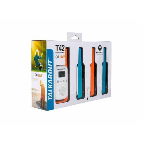 Walkie-talkie Motorola TALKABOUT T42 16CH Quad