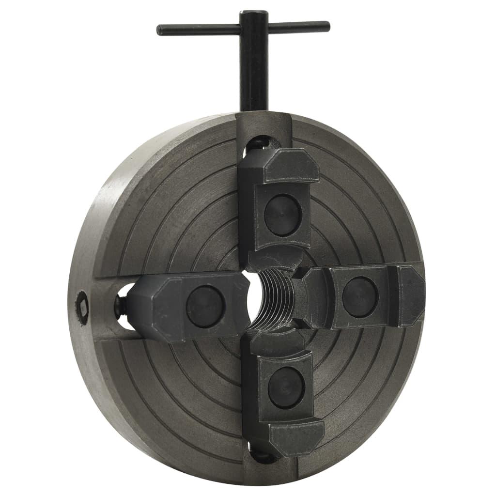 Patron Til Trædrejning 150x63 Mm M33 Stål Sort