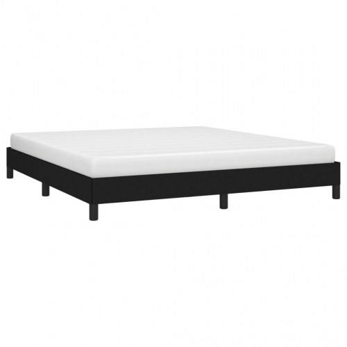 Sengeramme uden madras 180×200 cm - stof, sort