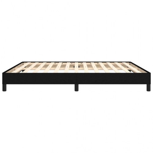 Sengeramme uden madras 180×200 cm - stof, sort