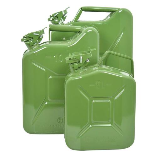 Carpoint benzindunk 20 l metal grøn
