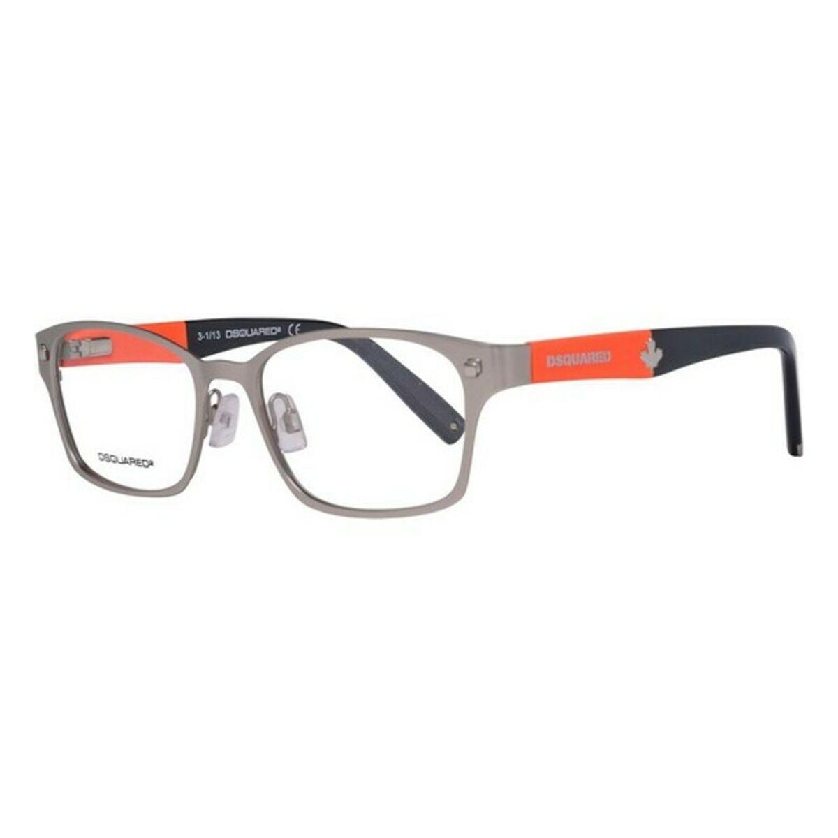 Dsquared2 DQ5100-017 brille­stel - Ø 52 mm, grå/sølv