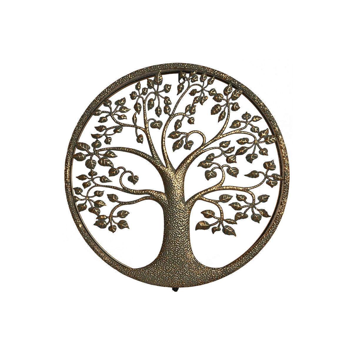 Væglampe Home Esprit Gylden Metal Træ 220