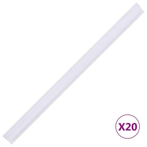 Haveskærm 35x0,19 m PVC grøn