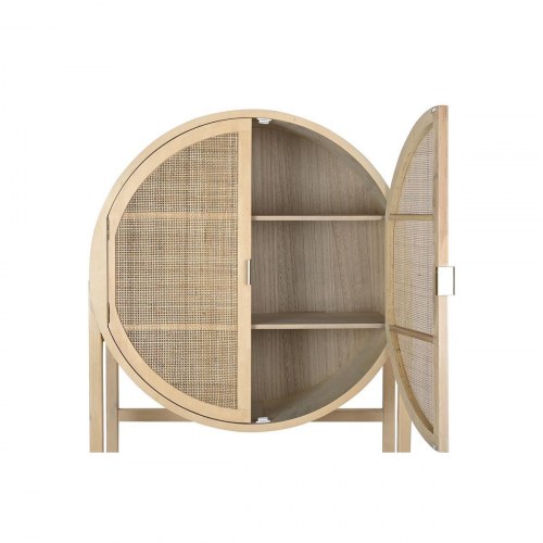 Skænk i natur paulownia og MDF - 90 × 40 × 160 cm