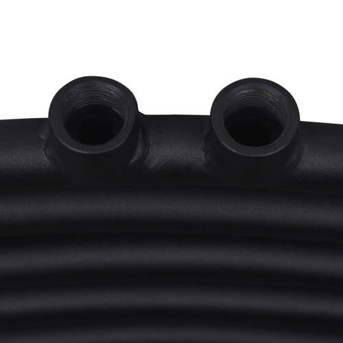 Håndklædetørrer centralvarme 500x1424 mm kurvet