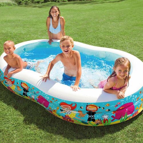 Oppustelig Pool Intex Paradise 700 L 262 x 46 x 160 cm (3 enheder)