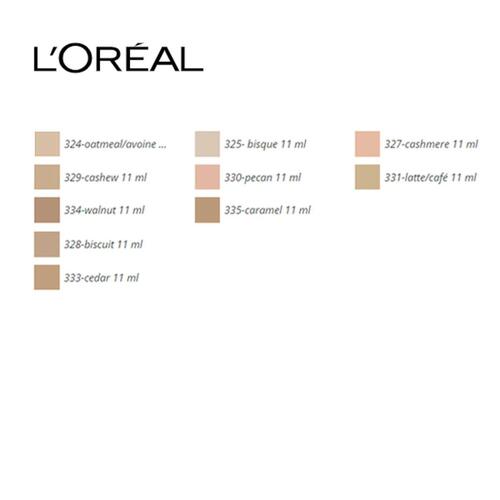 Dækcreme til Ansigtet Infaillible L'Oreal Make Up (11 ml) 329-cashew 11 ml