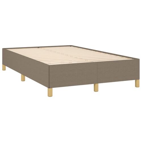 Sengeramme uden madras Taupe 120x200 cm Stof