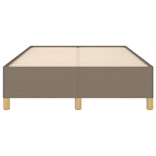 Sengeramme uden madras Taupe 120x200 cm Stof