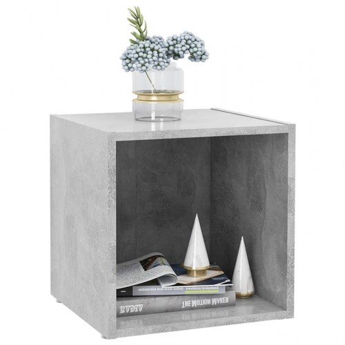 TV-borde 2 stk. 37 x 35 x 37 cm - betongrå