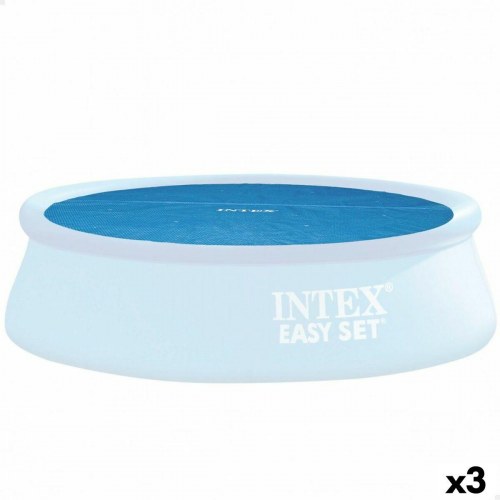 Pool overtræk Intex Easy Set - solardug Ø 244 cm (206 × 206 cm) - 3 stk.