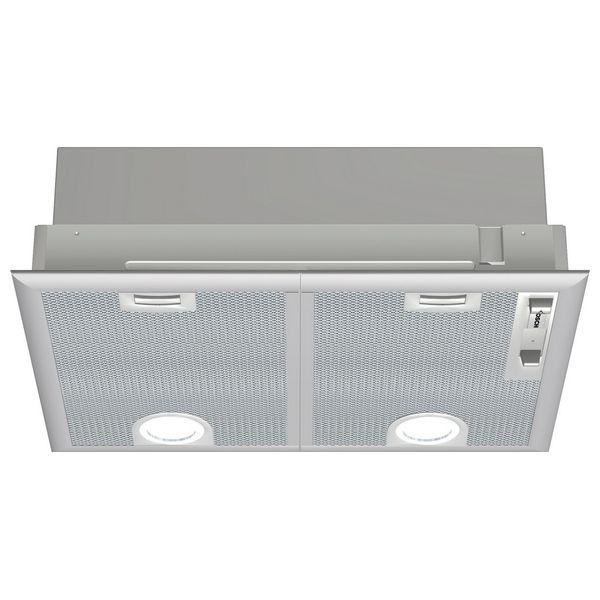 Konventions-emhætte BOSCH DHL555BL 53 590 m³/h 206W C Rustfrit stål