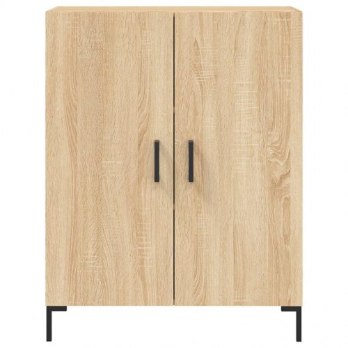 Skænk 69,5x34x90 cm konstrueret træ sonoma-eg