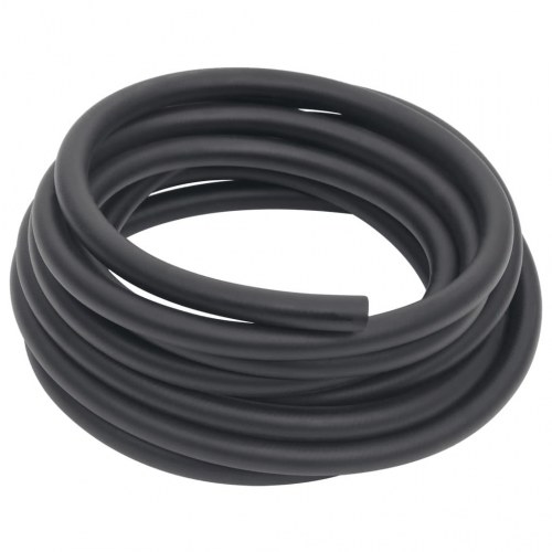Hybrid luftslange 0,6" 5 m gummi og PVC sort