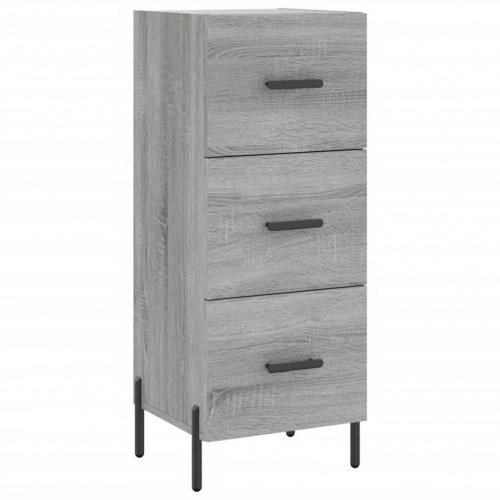 Højskab 34,5×34×180 cm i konstrueret træ - grå sonoma-eg