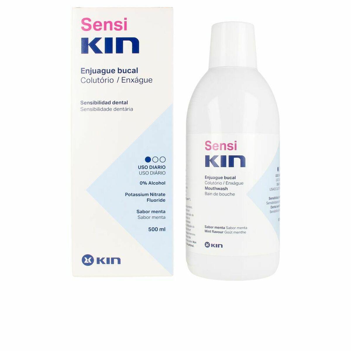 Mundskyl Kin SensiKin 500 ml - mint, til følsomme tænder