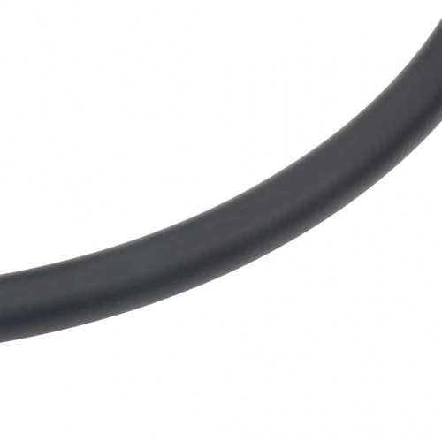 Hybrid luftslange 10 m - gummi og PVC, 0,6" (15 mm) - sort