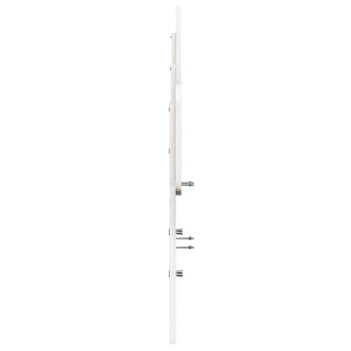 Sengegavl 180 cm massivt fyrretræ hvid