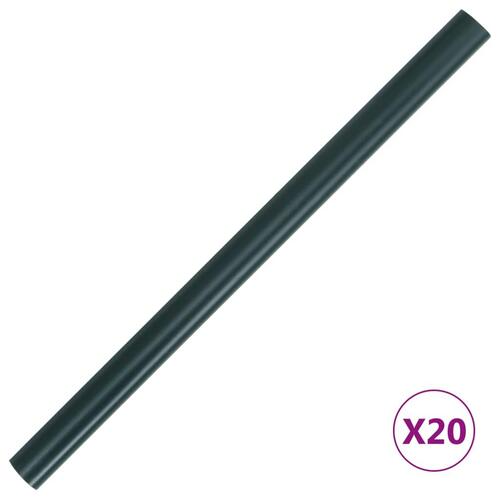 Haveskærm 35x0,19 m PVC mat grøn