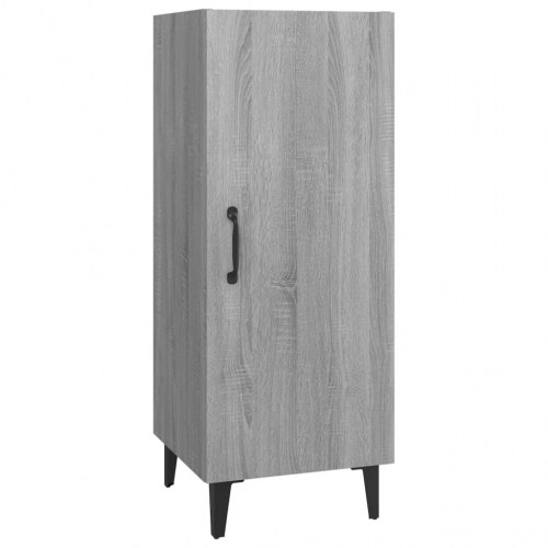 Skænk 34,5 x 34 x 90 cm i konstrueret træ - grå sonoma-eg