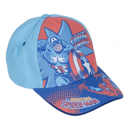 Børnekasket The Avengers - Blå 53 cm