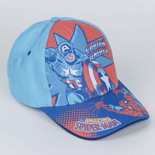 Børnekasket The Avengers - Blå 53 cm