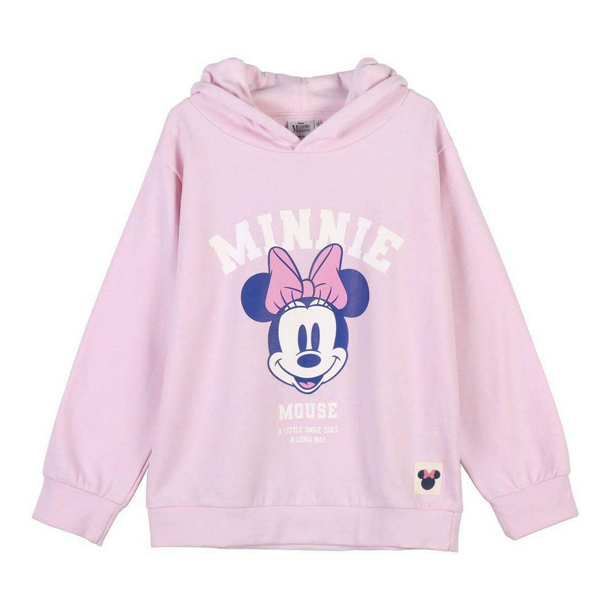 Minnie Mouse Sweatshirt Til Børn Pink 7 år